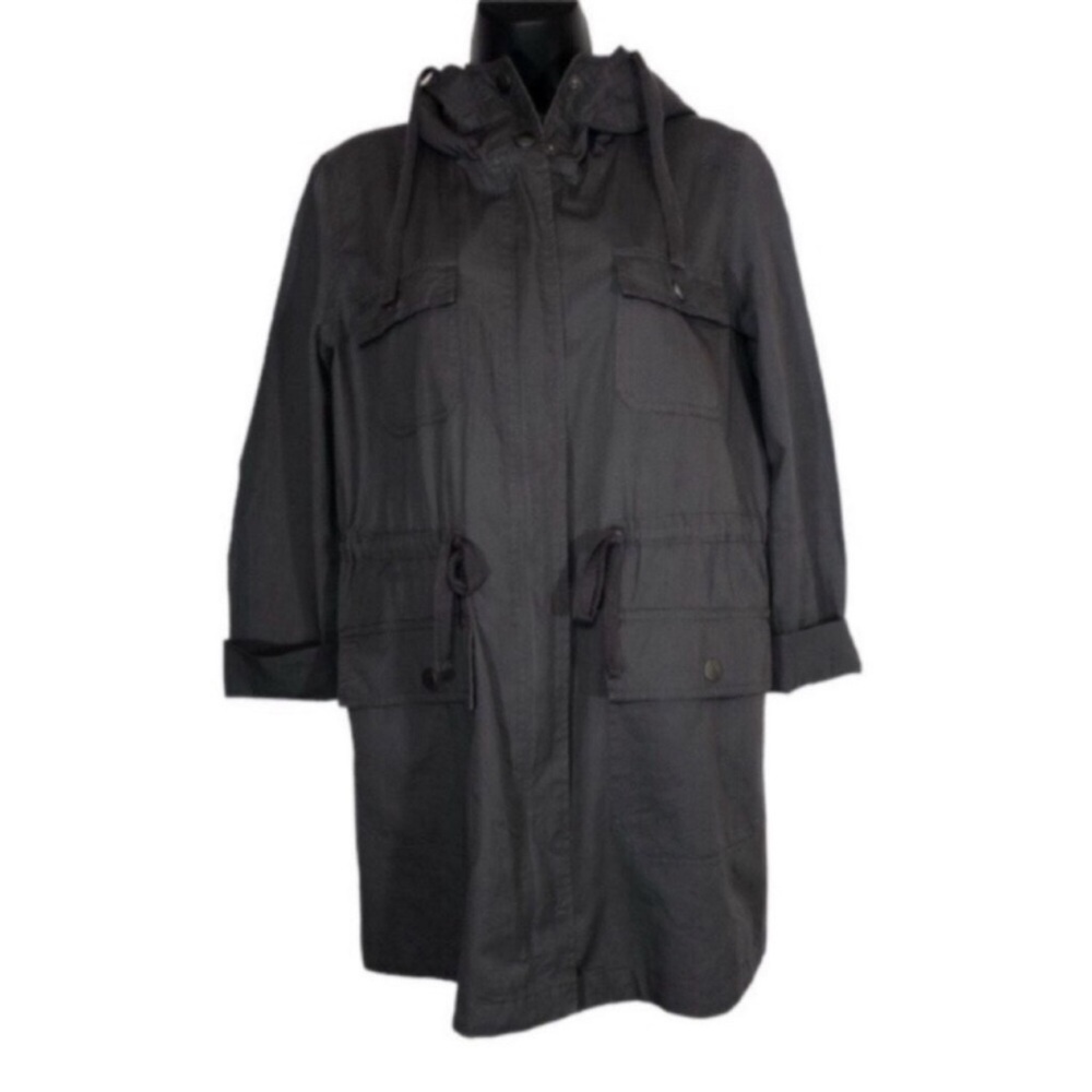 Forever 21 Utility Jacket in Charcoal